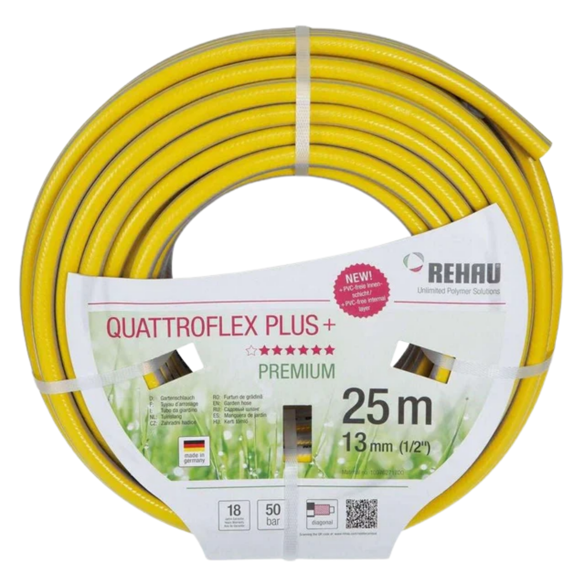 Pro Line Garden Hose, 13mm (1/2) 25m
