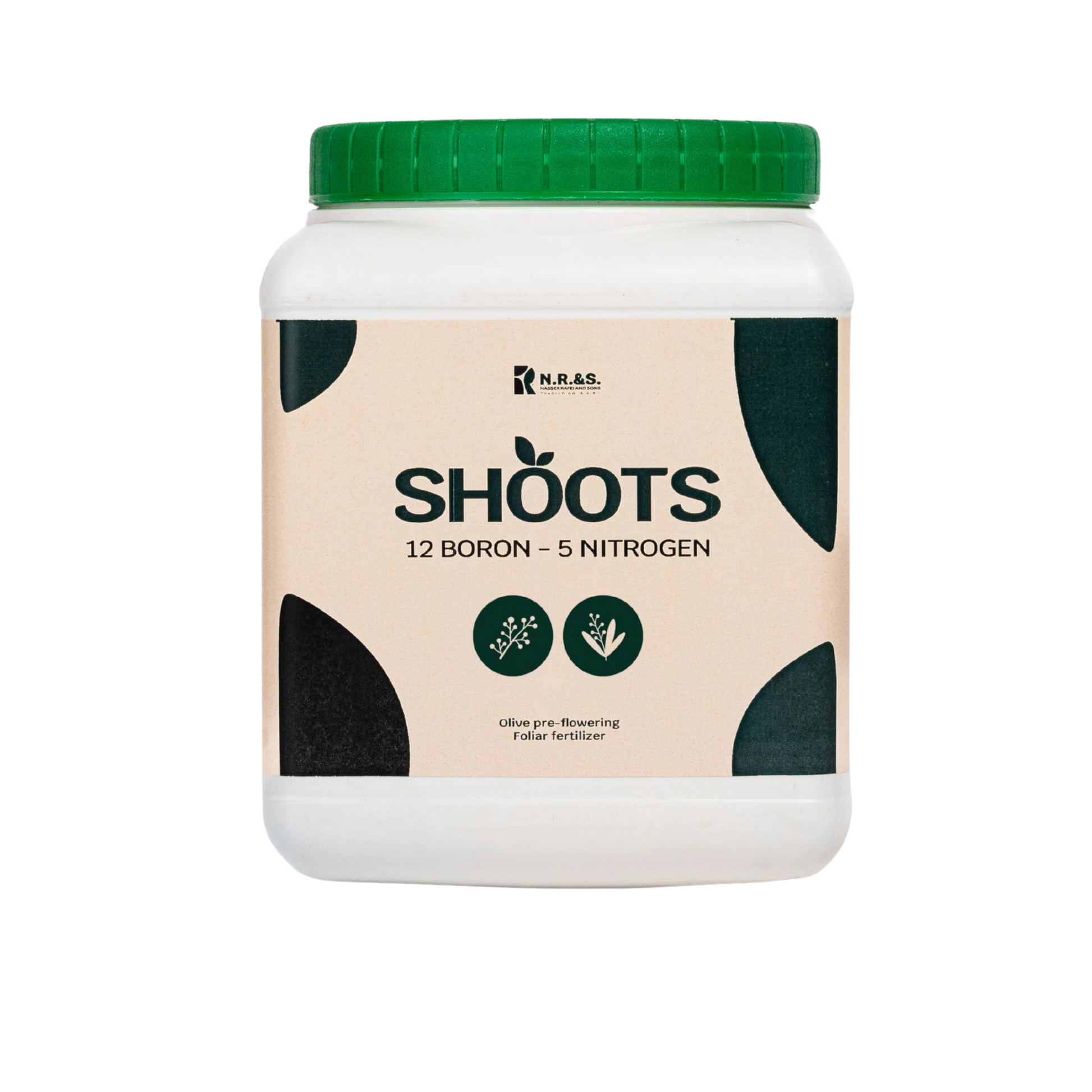 Shoots 12 Boron+ 5 Nitrogen