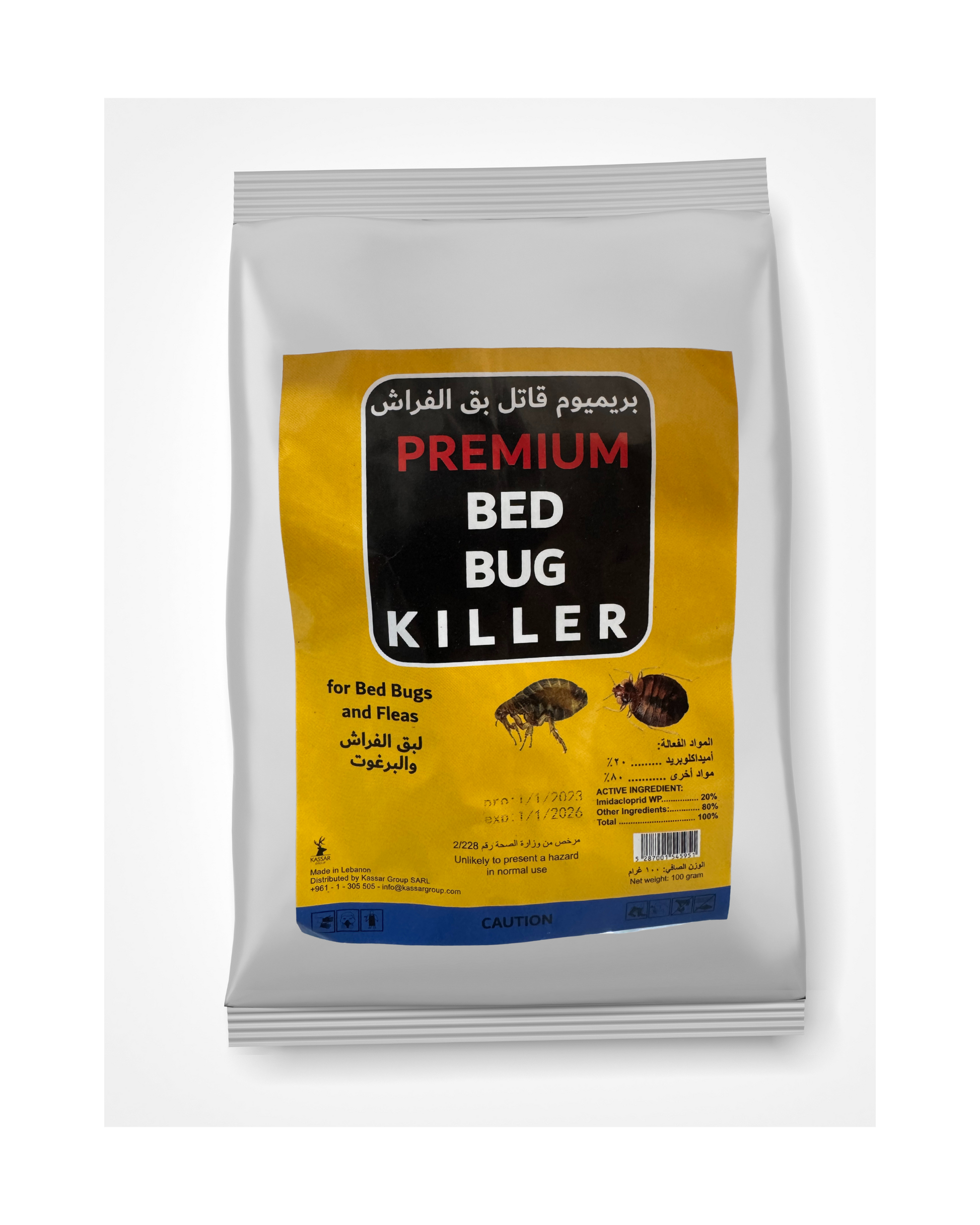 Premium Bed Bug Killer 100g