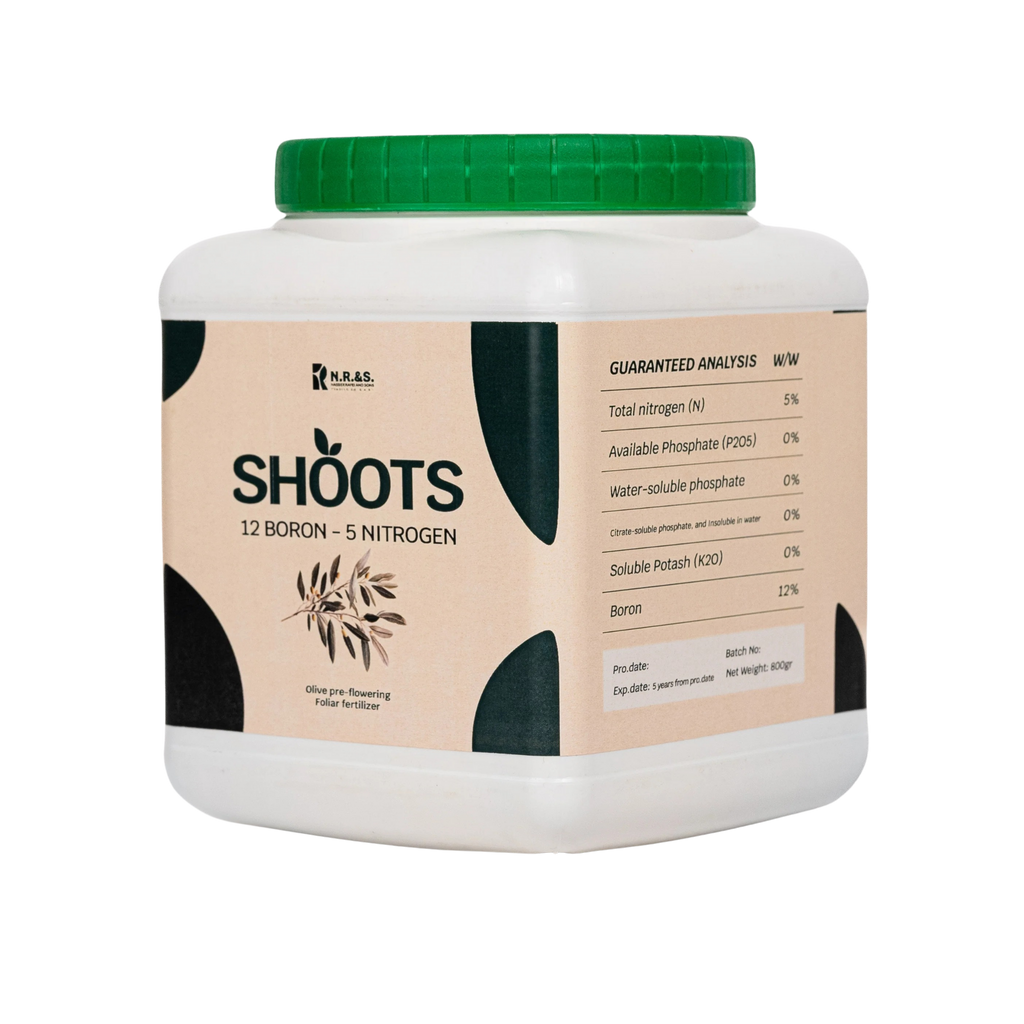 Shoots 12 Boron+ 5 Nitrogen