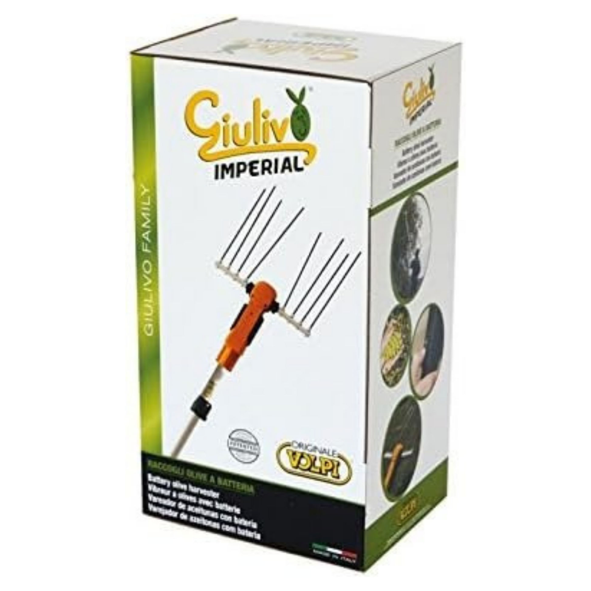 VOLPI Electric Olive Comb Giulivo Imperial