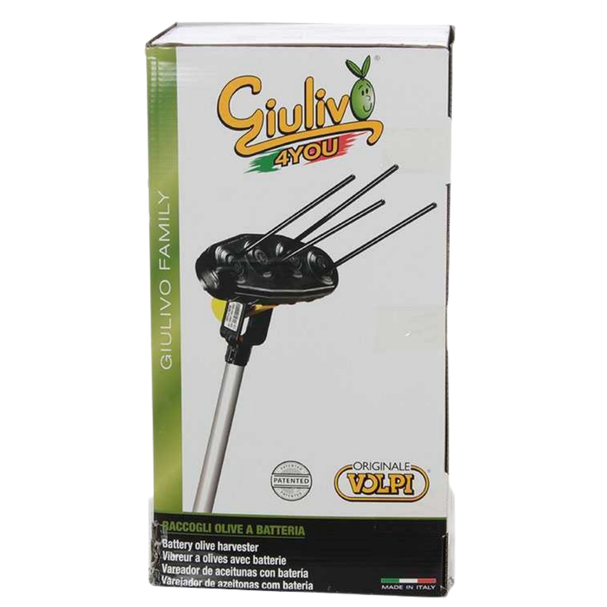 Volpi Giulivo 4YOU 706 Battery-powered Electric Olive Harvester- Fixed Pole Olive Shaker