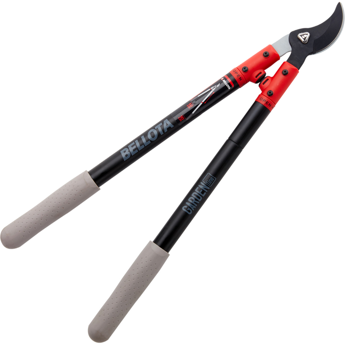 Two hand universal bypass lopper with extendable handles for pruning