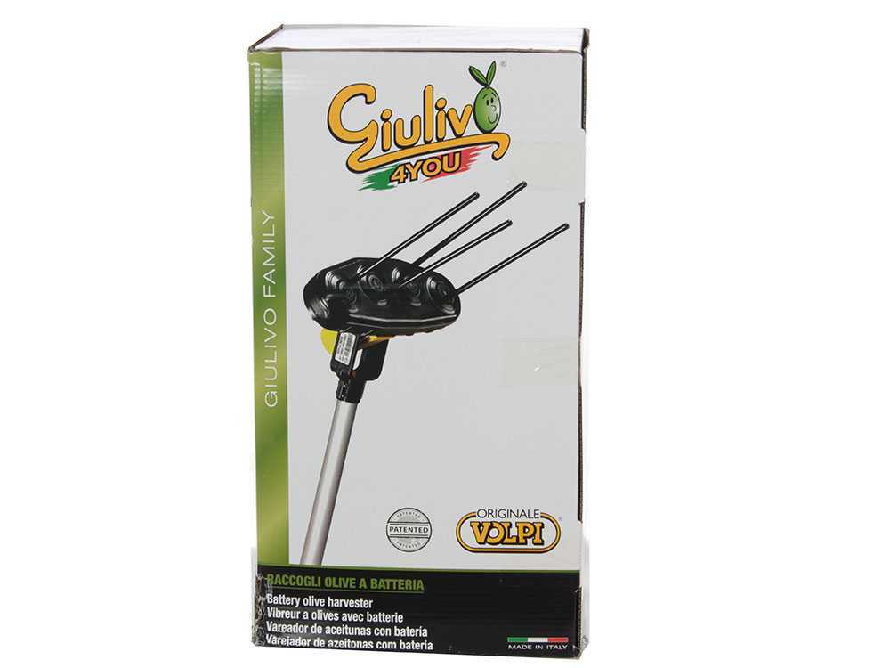 Volpi Giulivo 4YOU 706 Battery-powered Electric Olive Harvester- Fixed Pole Olive Shaker
